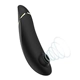 Womanizer Premium Klitoris-Sauger - Sextoy für Frauen mit Autopilot und Smart Silence - Wasserdichter Vibrator mit 12 Intensitätsstufen - Druckwellenvibrator für Frauen und Paare - Schwarz