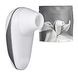 Starlet Womanizer Klitoris-Sauger für Frauen - Klitoris Stimulator Auflege-vibrator für sie mit 4 Intensitätsstufen - Sexspielzeug leise - weiß