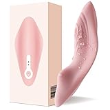 Auflegevibrator Klitoris Vibratoren, Klitoris Massagegerät Stimulator Masturbation Sexspielzeug Höschen Vergnügen mit Drahtloser Fernbedienung für Frauen