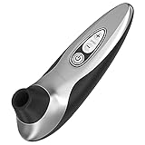 Womanizer Pro40 Klitoris- Sauger für Frauen - Klitoris Stimulator Auflege-vibrator mit 6 Intensitätsstufen - Leises Wasserdichtes Sexspielzeug für sie - schwarz